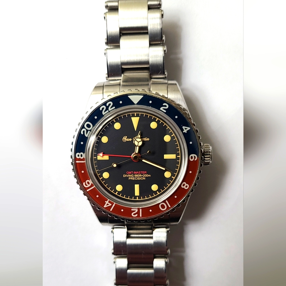 San martin high beat gmt automatic 6542